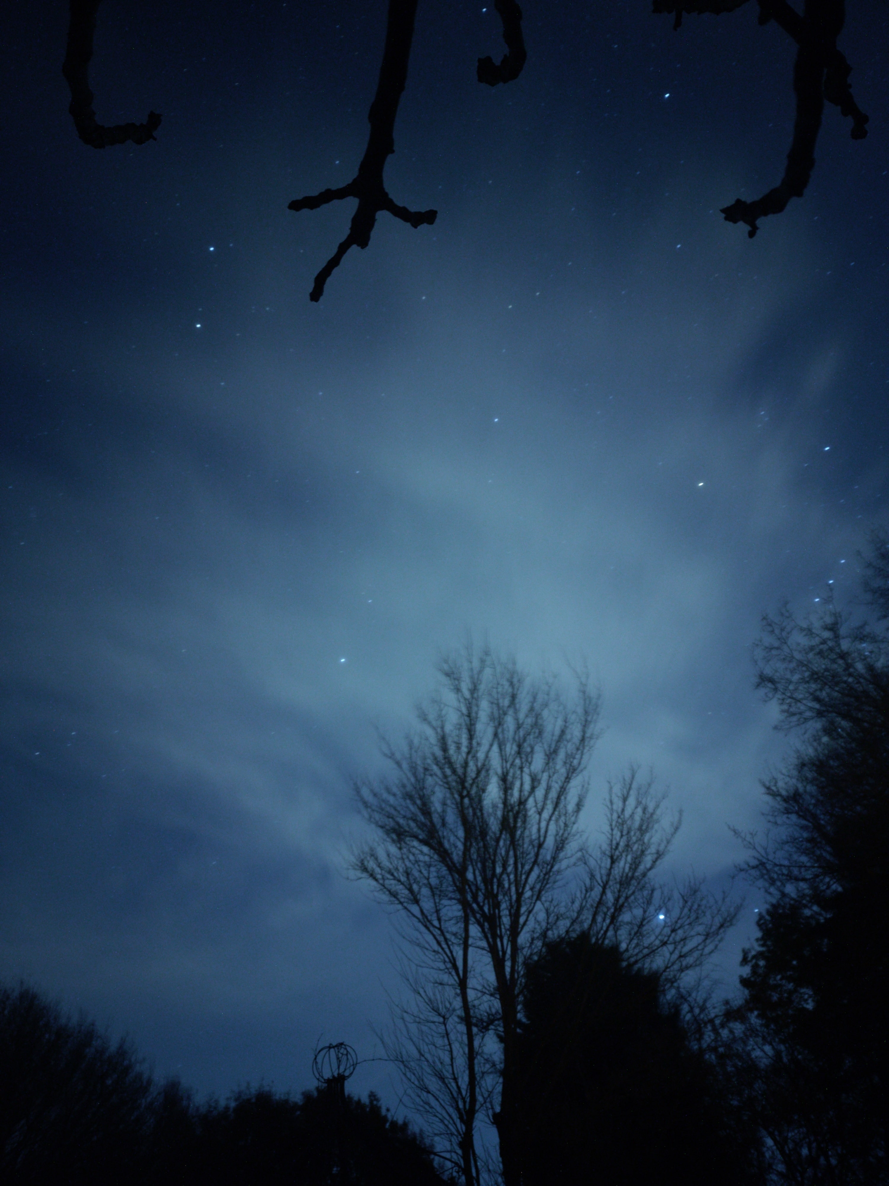 Night sky w/ clouds